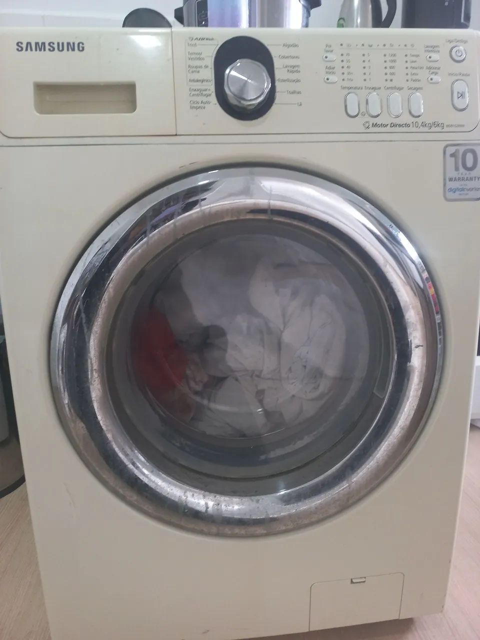 Maquina  lava e seca samsung 10 k