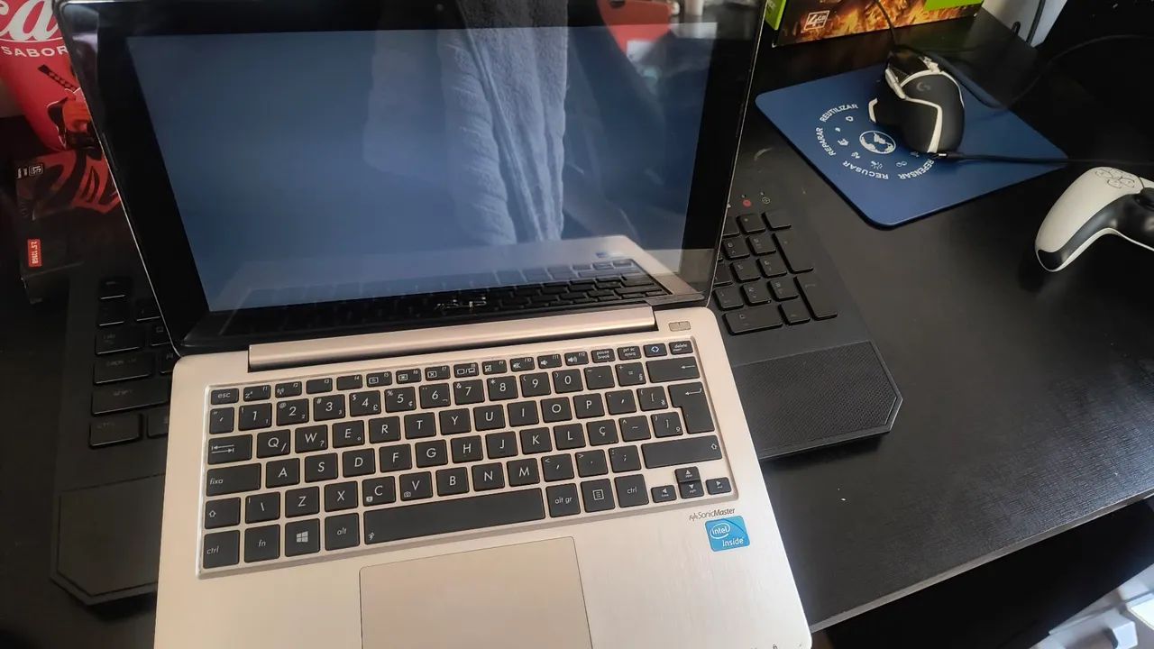 Asus VivoBook S200E usado som não funciona  - Foto 4