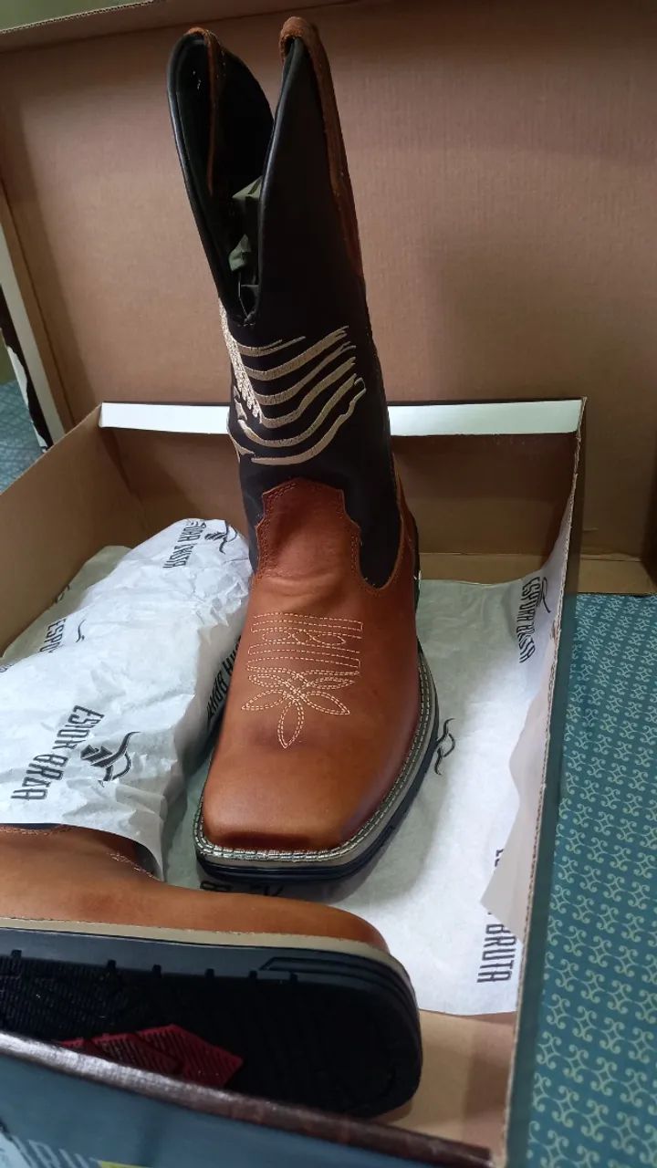 Bota Texana Espora Bruta - Foto 3