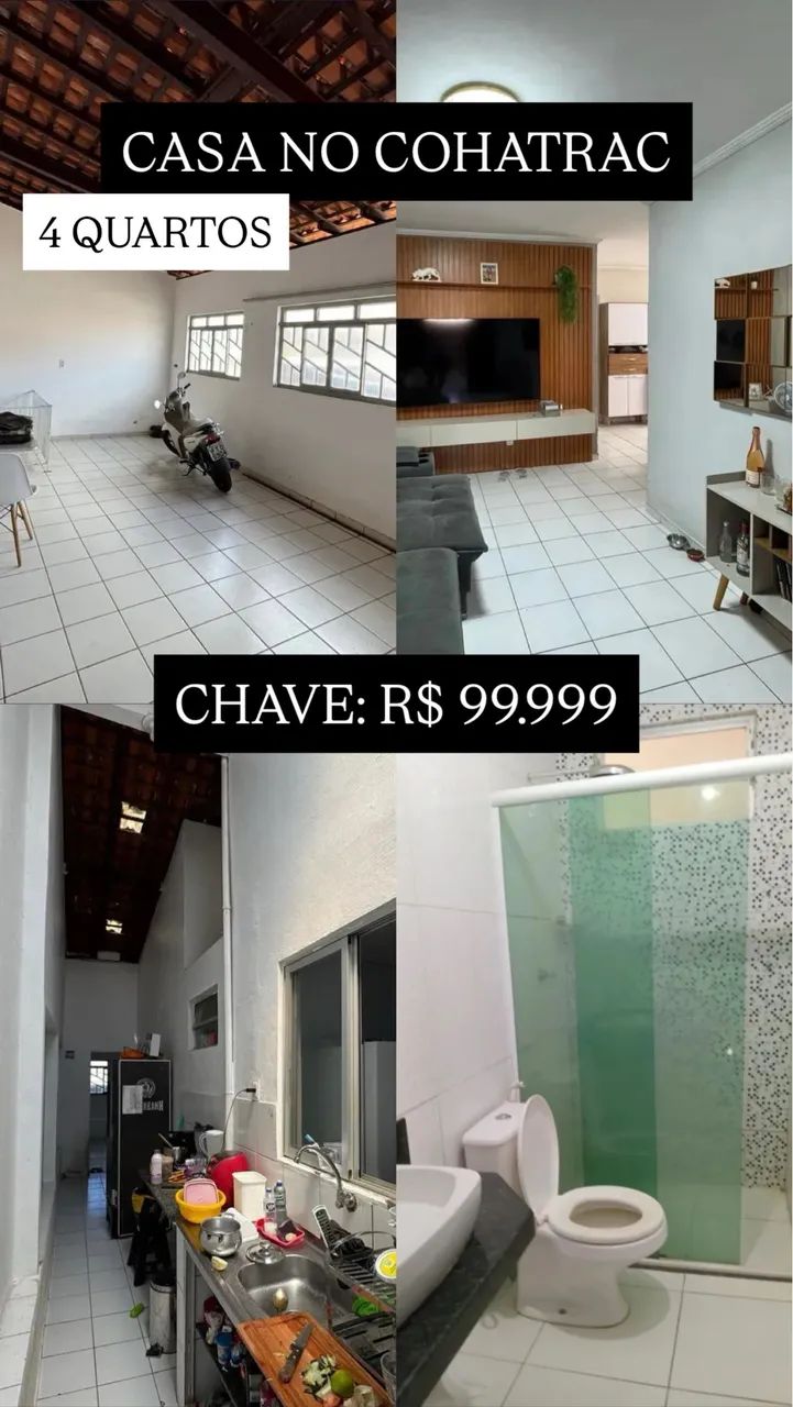 Chave de Casa no Cohatrac - Próximo ao Mateus
