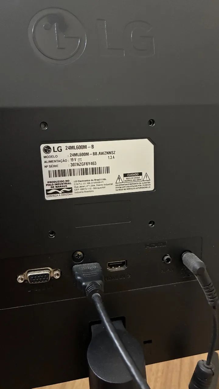 Monitor LG 24 polegadas - Foto 2
