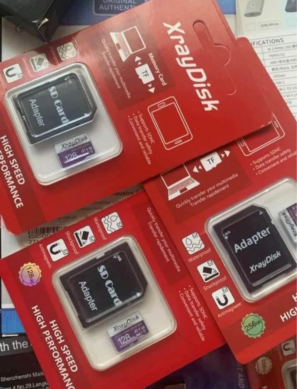 Queima de estoque: Micro SDXC Xraydisc 128 gb classe 10 Original - Foto 2