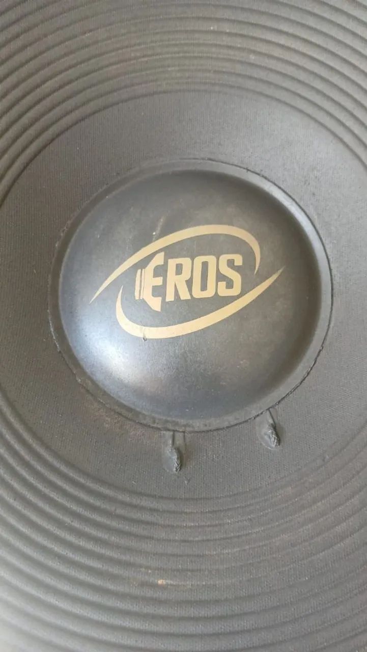 VENDO OU TROCO EROS 800 RMS - 15 POLEGADAS  - 08 OHMS - Foto 2