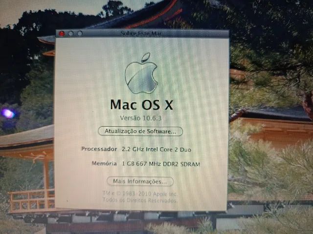 Apple Macbook White A1181 ano 2008 ***NÃO ACEITO OFERTAS*** - Foto 3