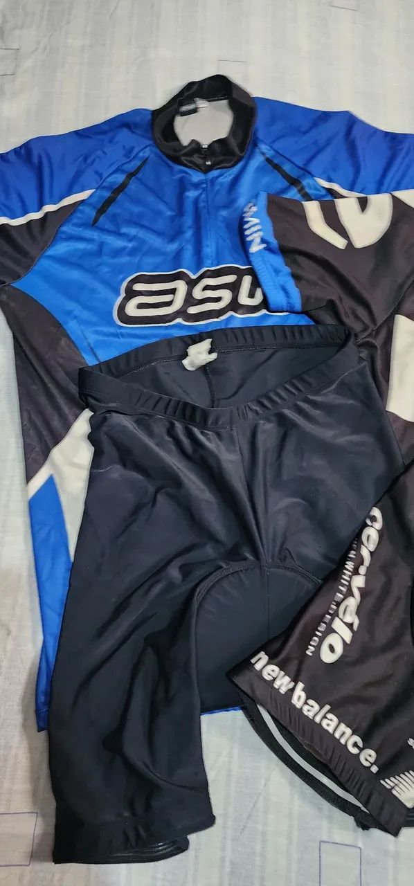 Kit Conjunto Ciclista Masculino G - Foto 2