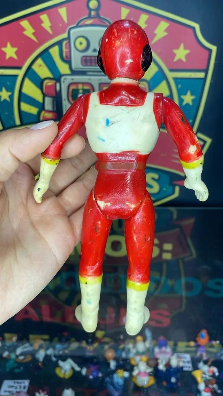 Boneco Chamgeman Glasslite anos 80 - Foto 3