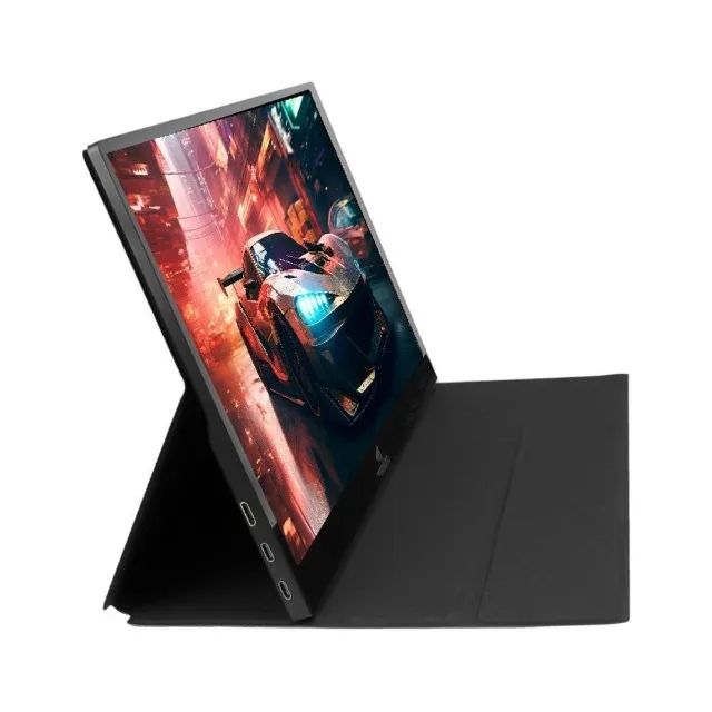 Monitor Portátil 15,6 Polegadas FHD IPS 1920x1080 Tela Extra para Notebook PC Celular PS5 