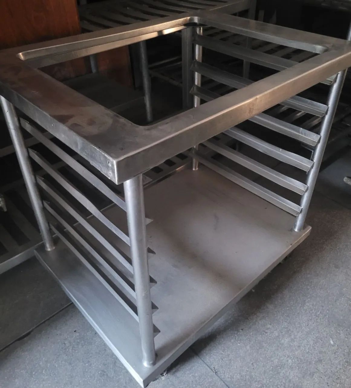 Base pra forno industrial em aço inox 304