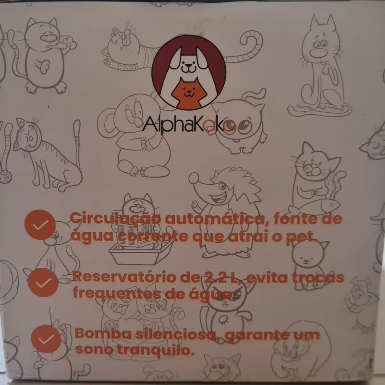 Fonte automática para pets - 2,2 L - Foto 4