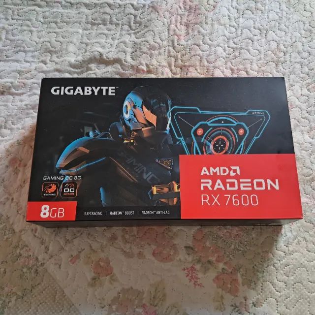 PLACA DE VÍDEO RX 7600 8GB - GARANTIA
