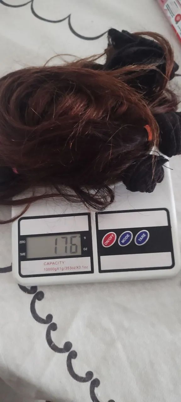 Cabelo humano liso ondulado 