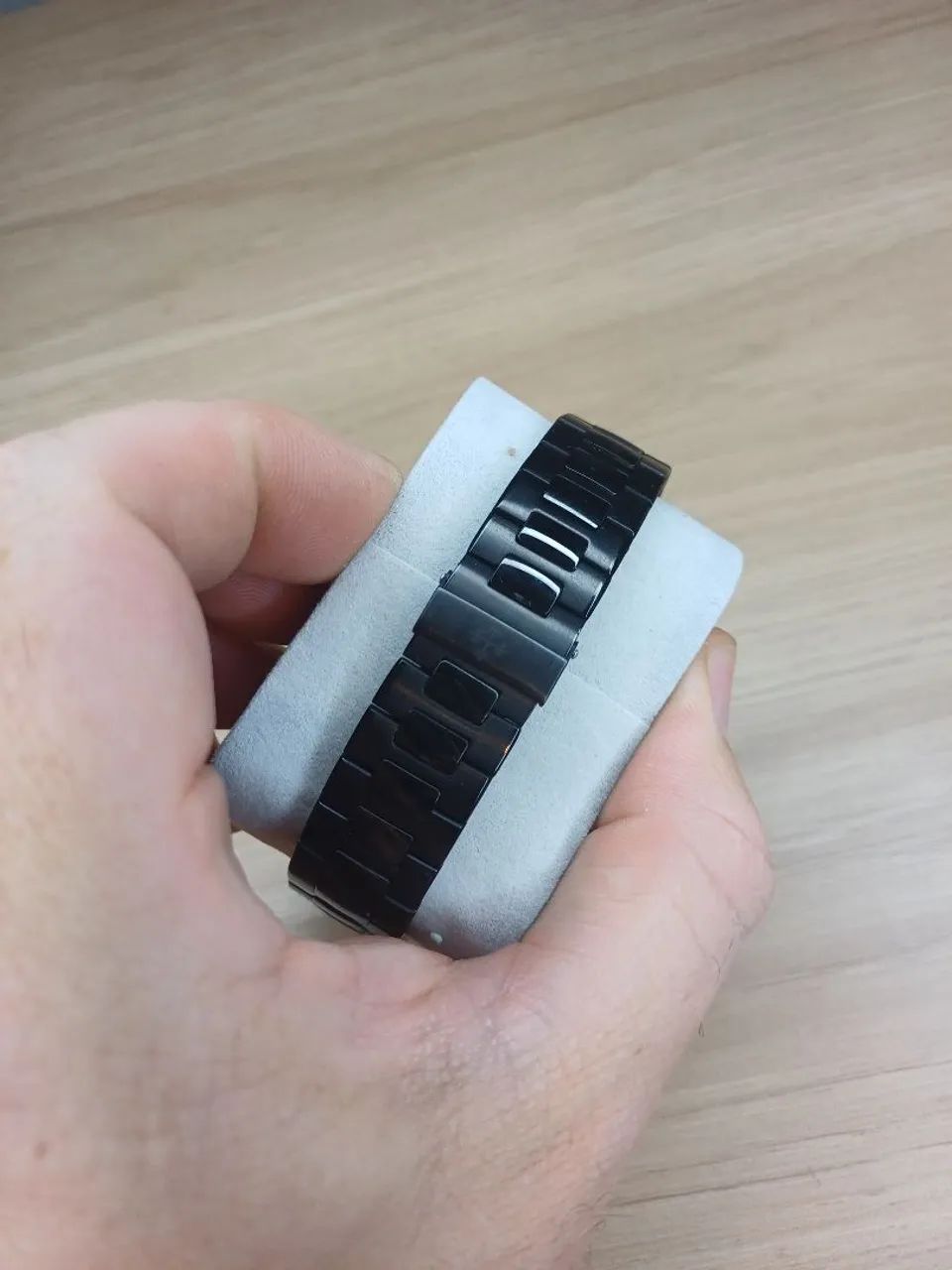 Relógio patek Philippe Nautilus preto  - Foto 3