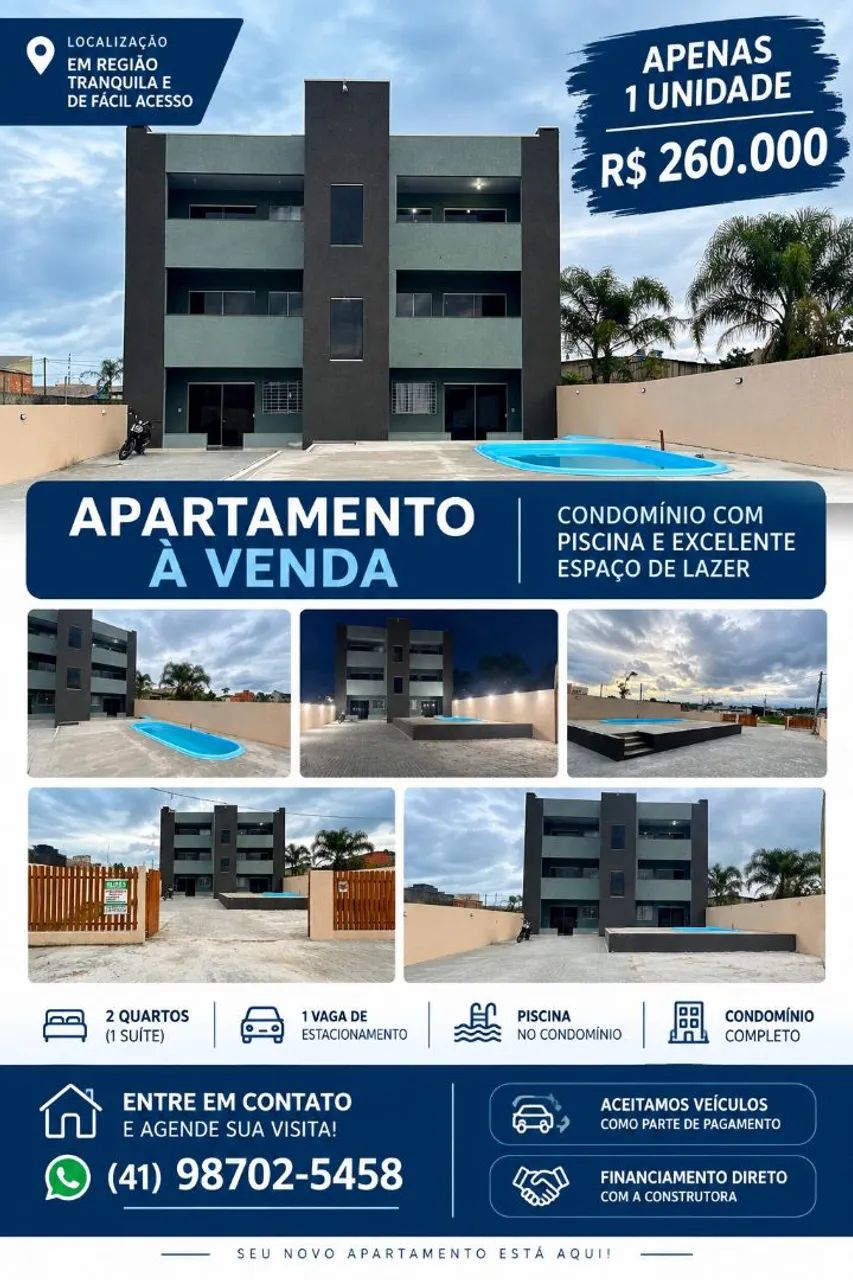 Apartamento em matinhos 