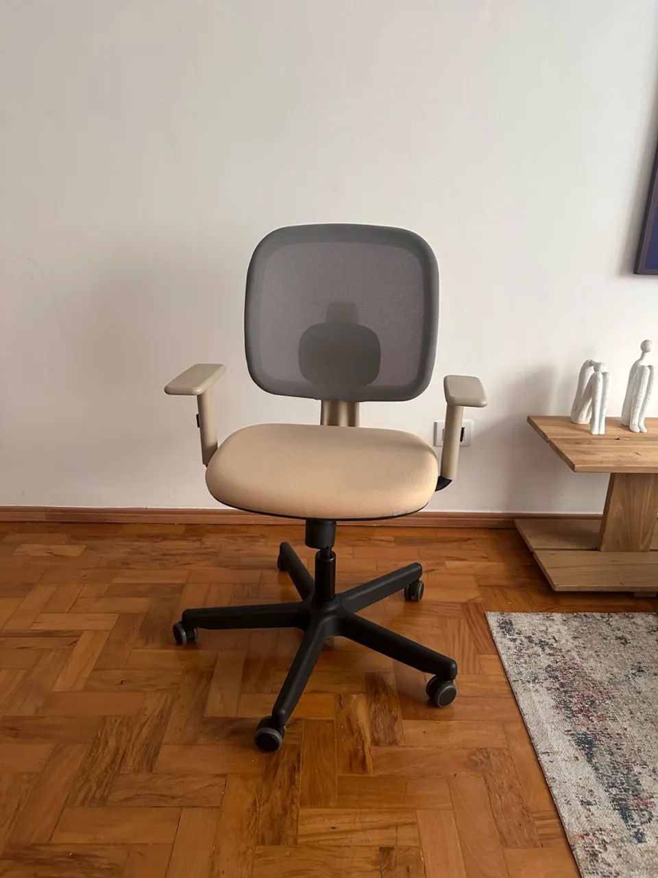 Cadeira de Escritório Flexform Dot Bege (Higienizada) - Foto 2