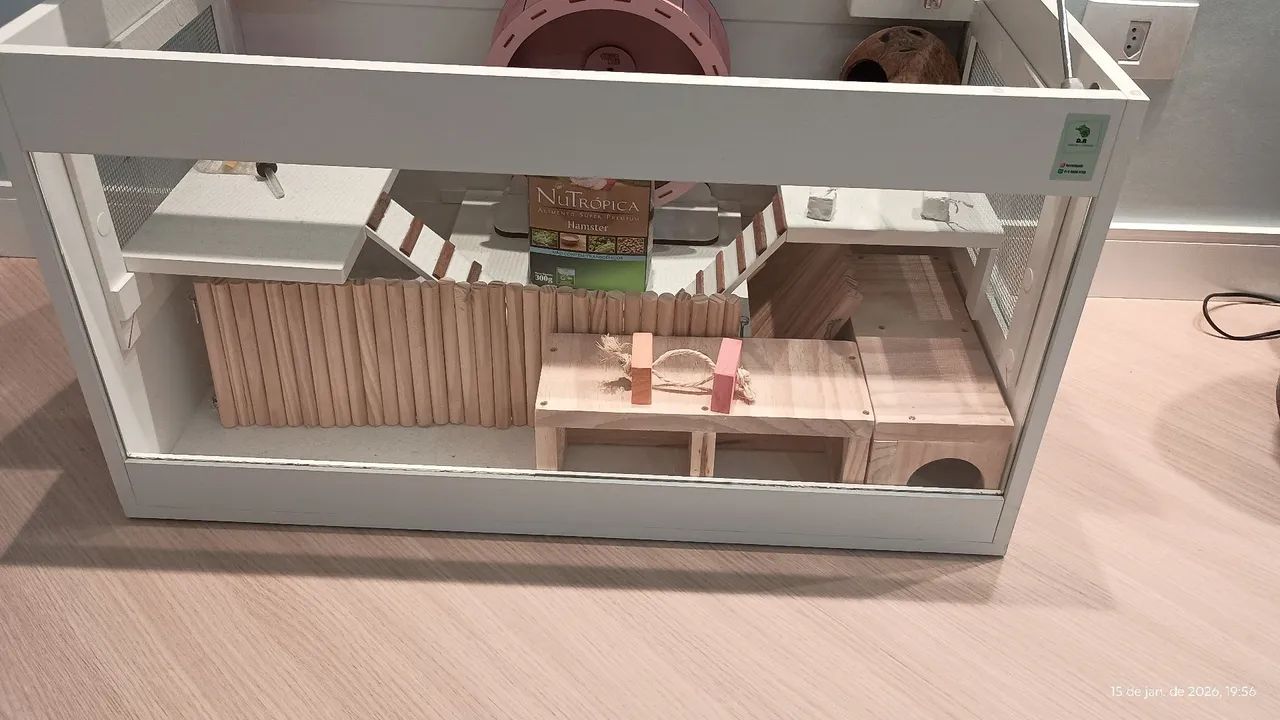 Terrário para hamster65093264873346121