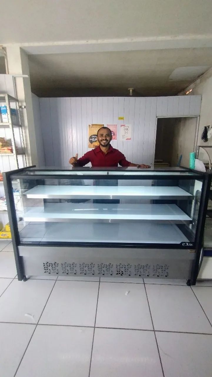 BALCÃO VITRINE NATURAL 1.75 METRO POLAR  - Foto 2