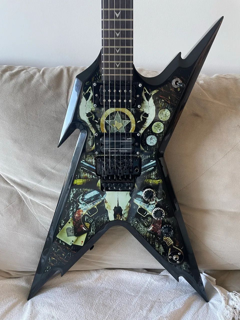 Guitarra Dean Razorback Dime Lonestar - Foto 2