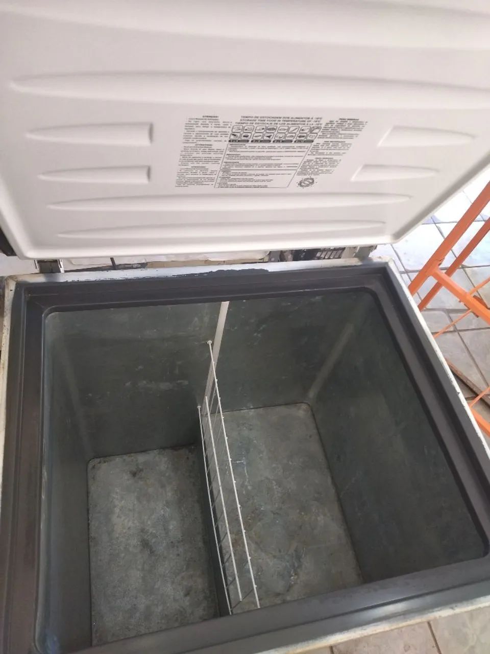FREEZER SEMENOVA GELANDO BEM, ACEITA CARTÃO  - Foto 2