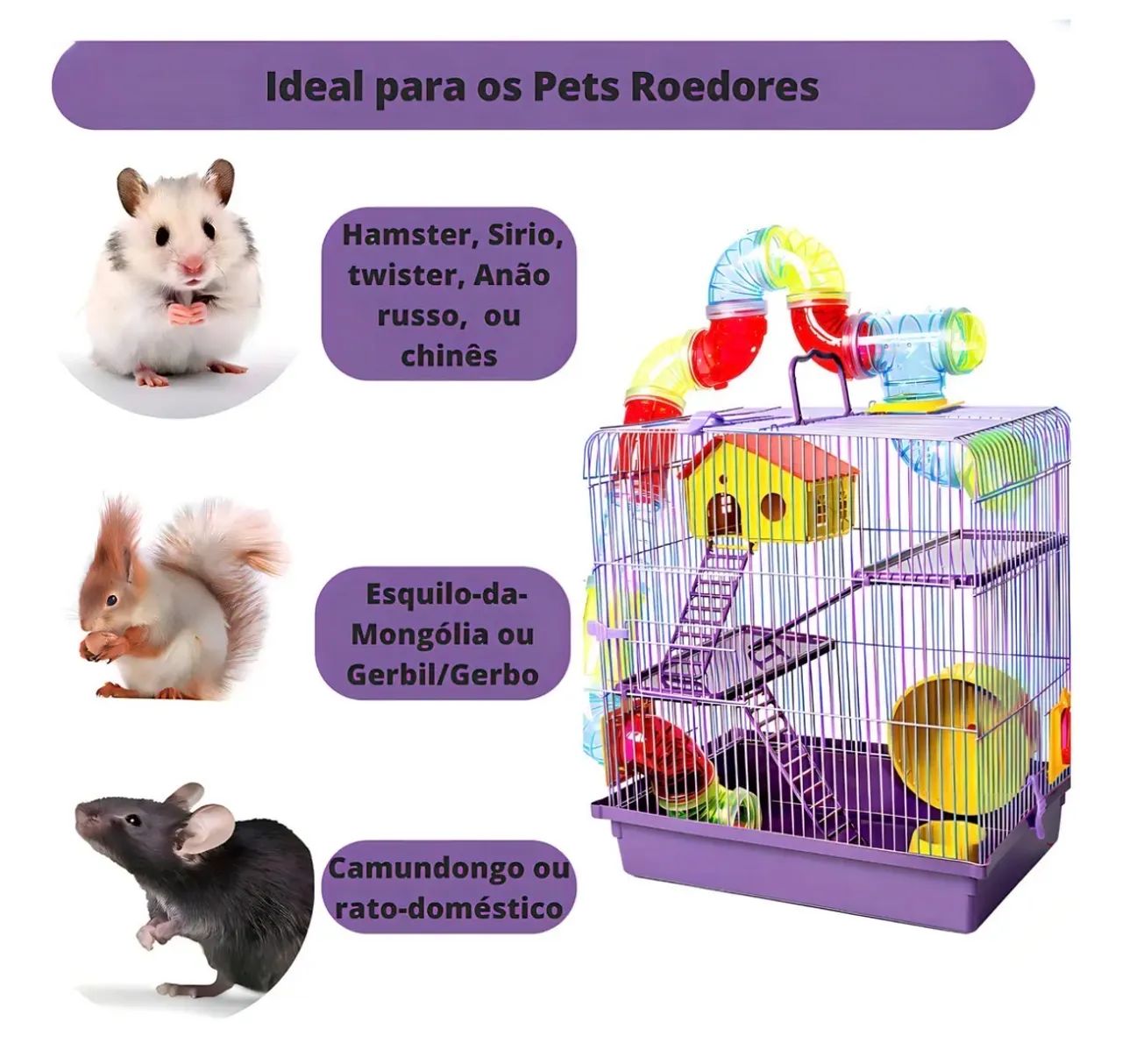 Gaiola para hamster  - Foto 4