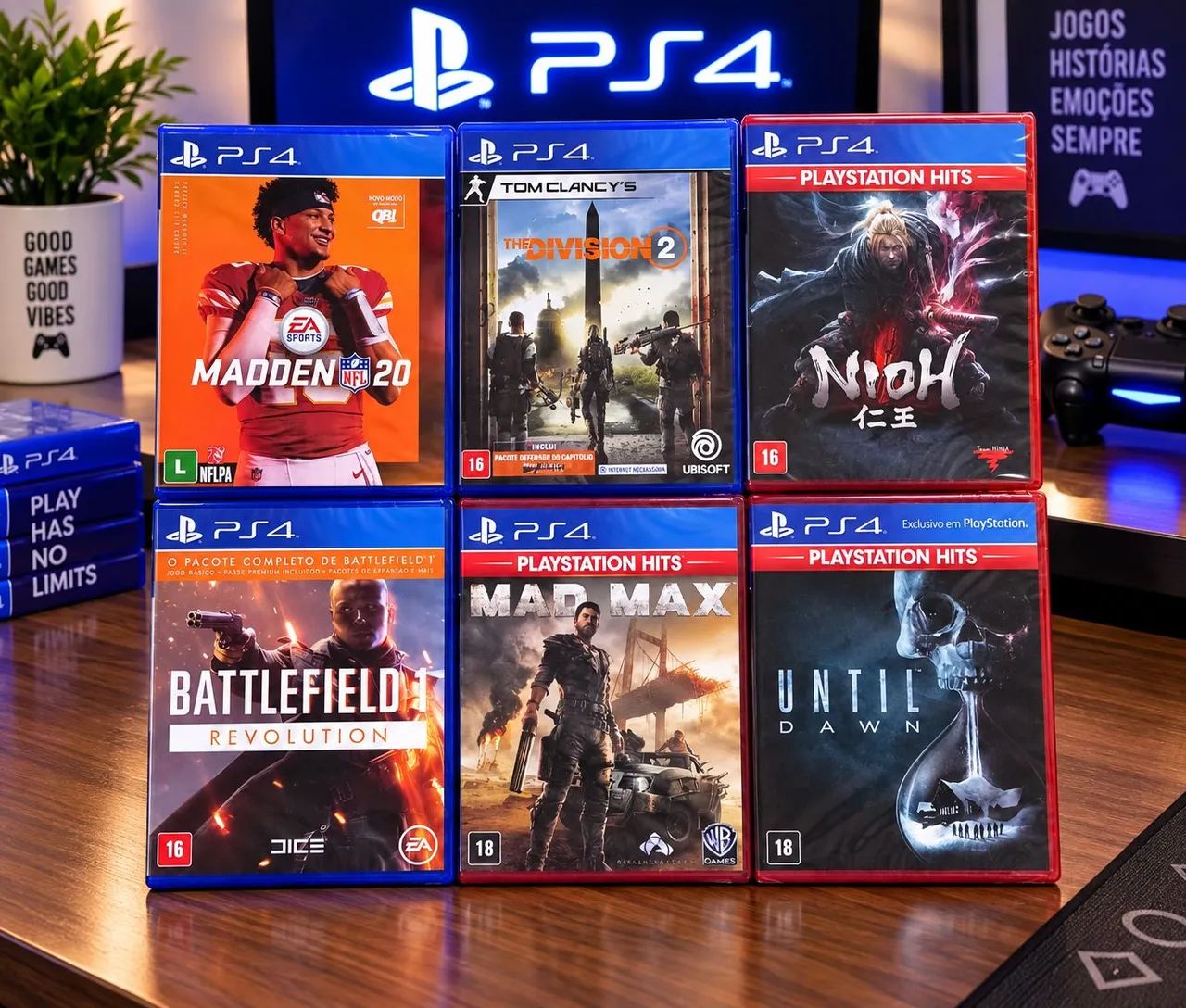 Vendo Jogos Ps4 Lacrado 