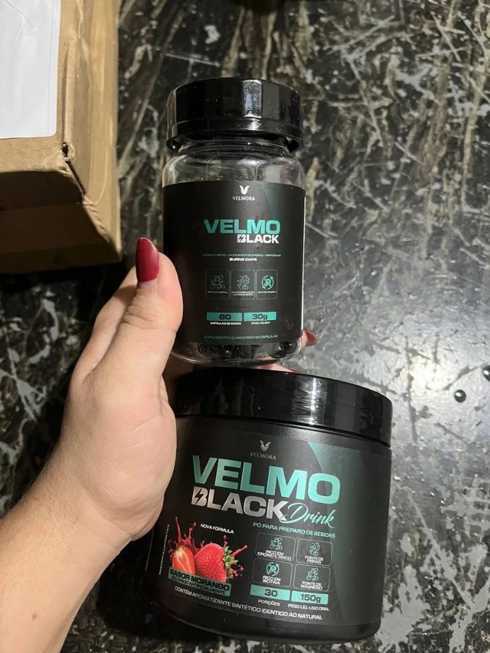 Kit Velmo Black drink 