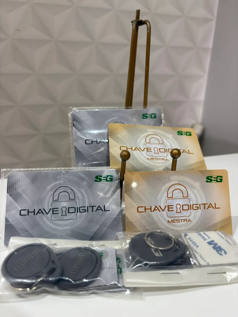 Kit de acessórios para controle de acesso por RFID