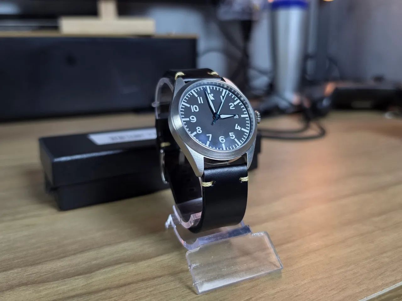 Relógio Pilot 40mm automático (Miyota)