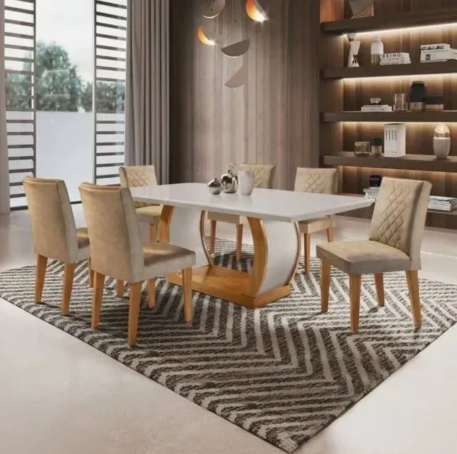 Mesa de Jantar 6 lugares - Seminova