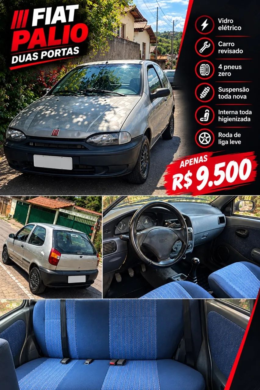 Fiat Palio EX 1.0 MPI 4P 1999