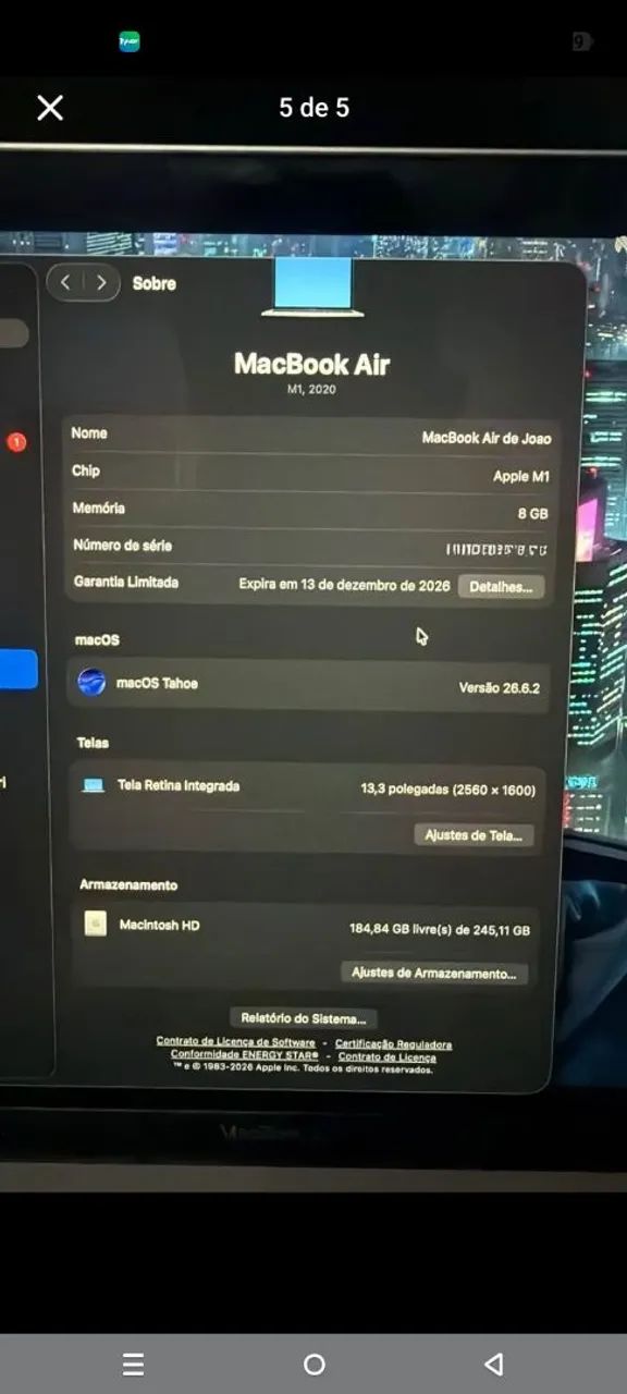 MacBook Air M1 2020 - Foto 4