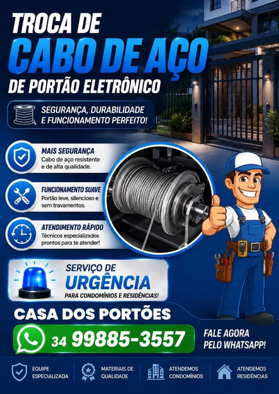 Reparos Urgentes em Portão Eletrônico 