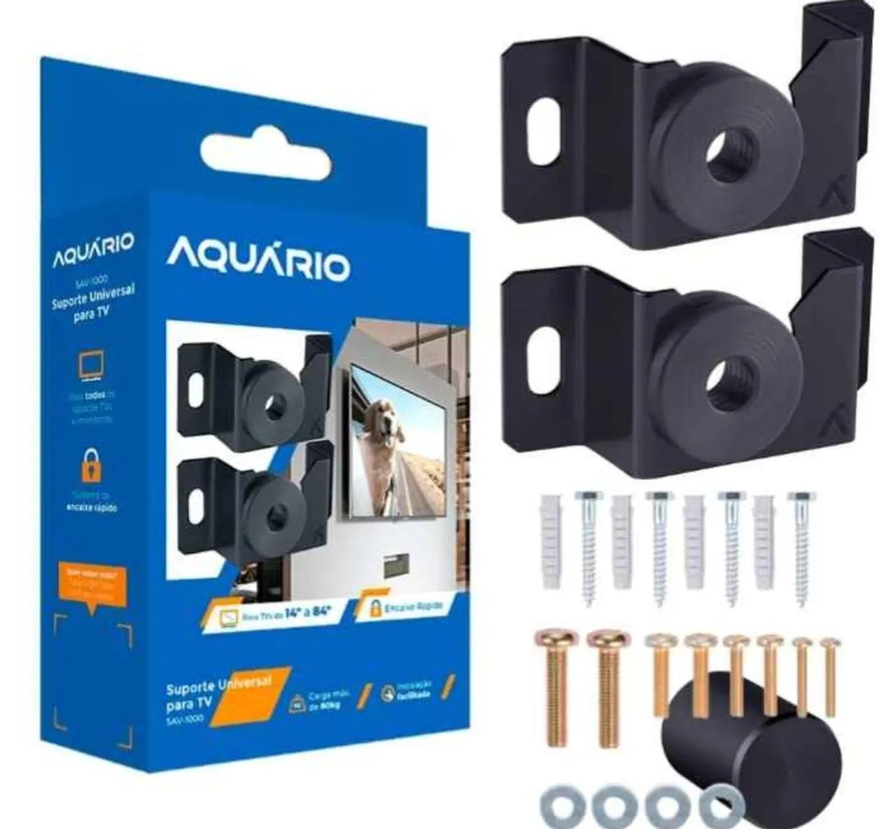 Suporte Universal Fixo Painel Tv Led Lcd 14 À 84 Polegadas - Foto 2