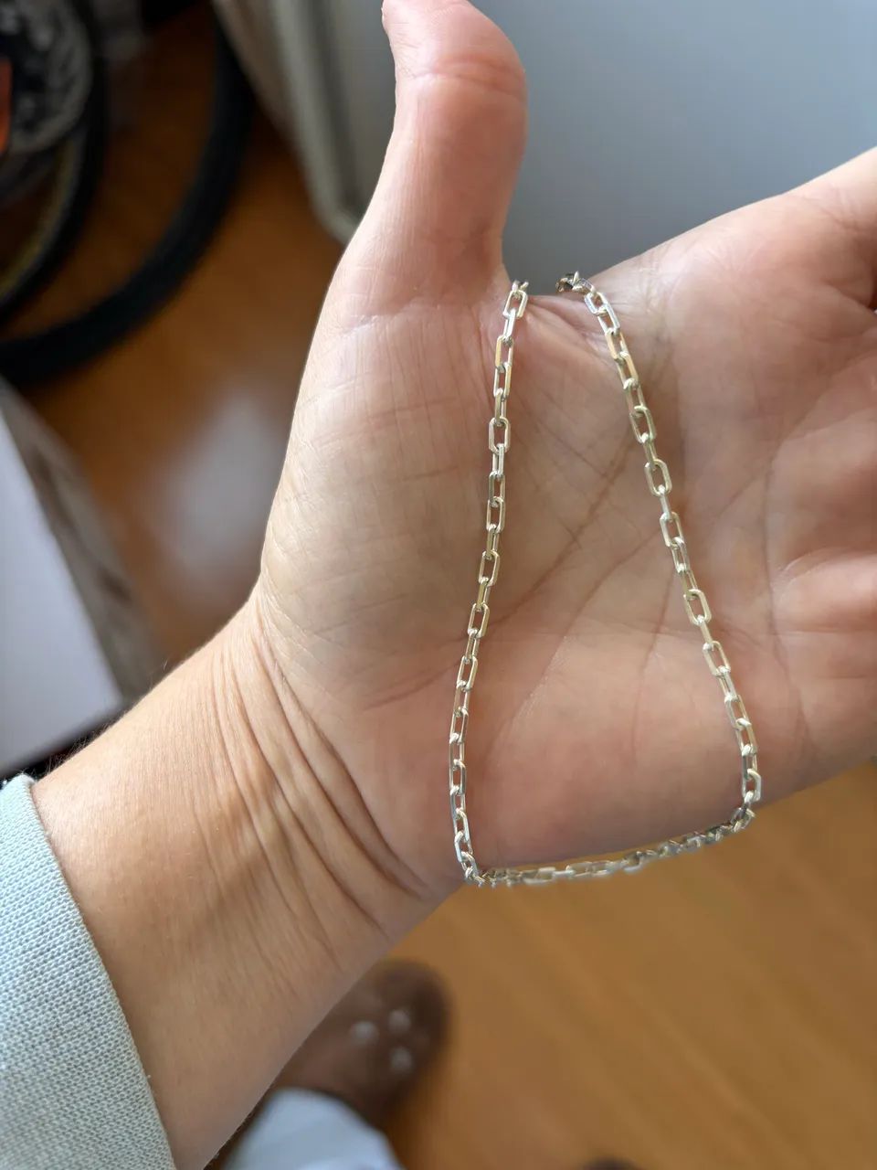 Última oportunidade: Corrente linda de Prata - Foto 2