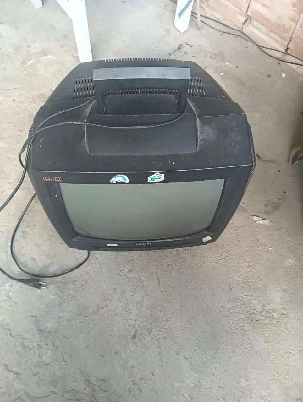 Televisão tv antiga retro - Foto 2