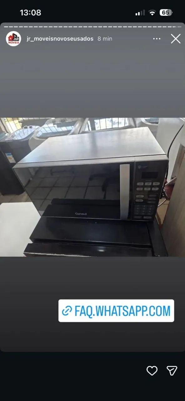 Microondas funcionando perfeitamente 