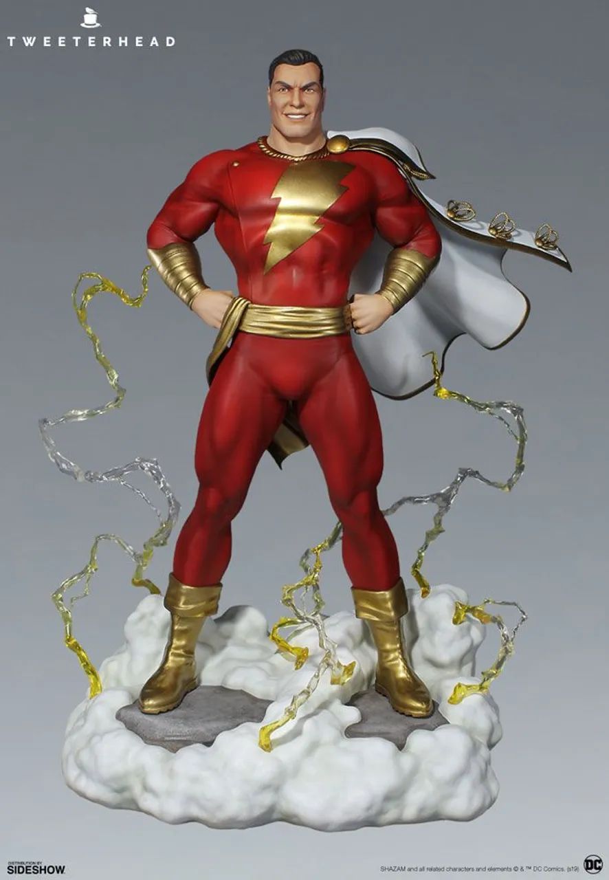 Estátua Shazam Tweetherhead Super Powers 1/6 - Hobbies e coleções