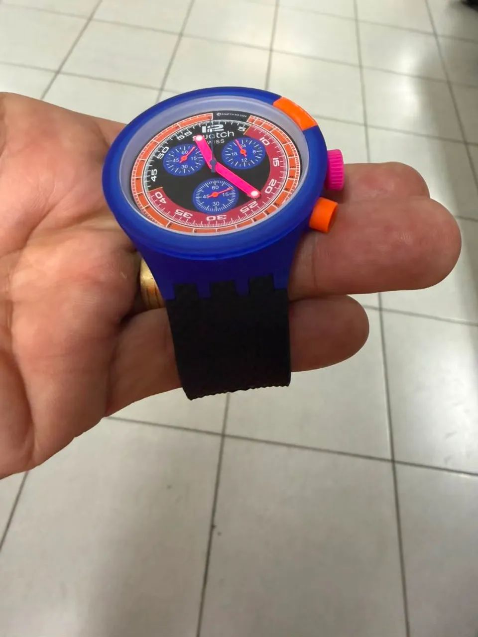 SWATCH MODELO INGLÊS DA INGLATERRA  - Foto 2