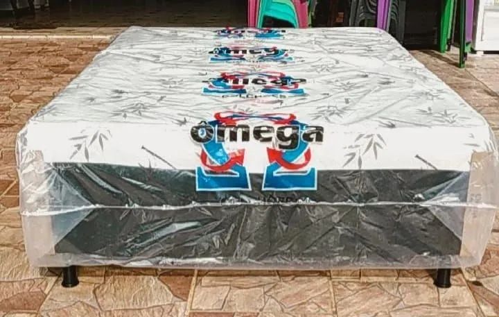 Cama box casal espuma dobrada 10cm - Foto 2