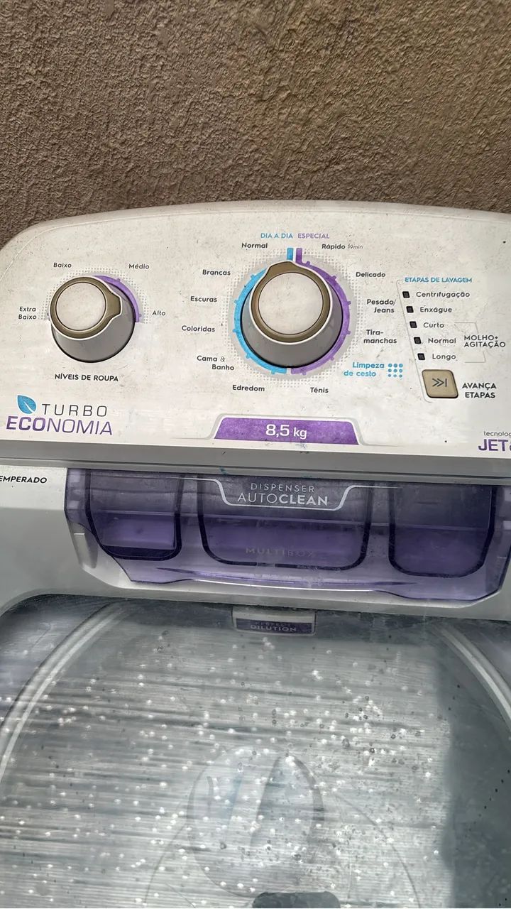 Máquina de lavar eletrolux 