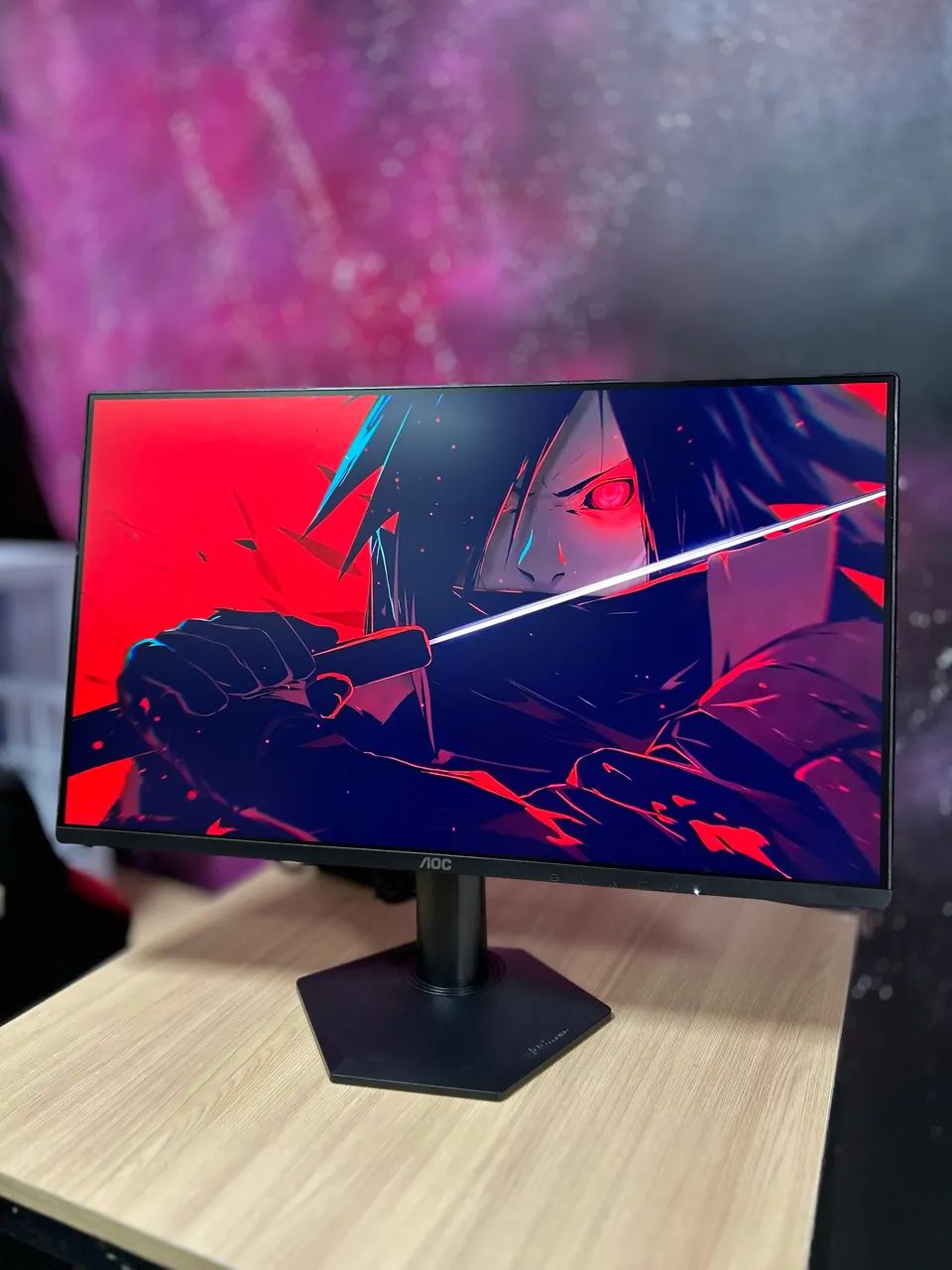 Monitor Gamer AOC AGON 24 polegadas 144hz , 0.5ms , Painel IPS, Novo Lacrado - Foto 4