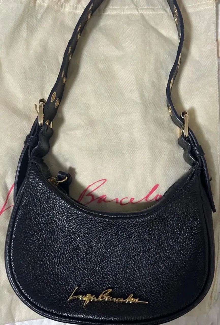 Bolsa Luiza Barcelos 100% couro  - Foto 2