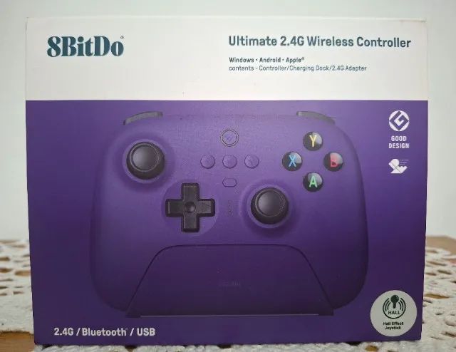 Controle 8BitDo Ultimate Wireless Usado - Funcionando - Com Detalhes