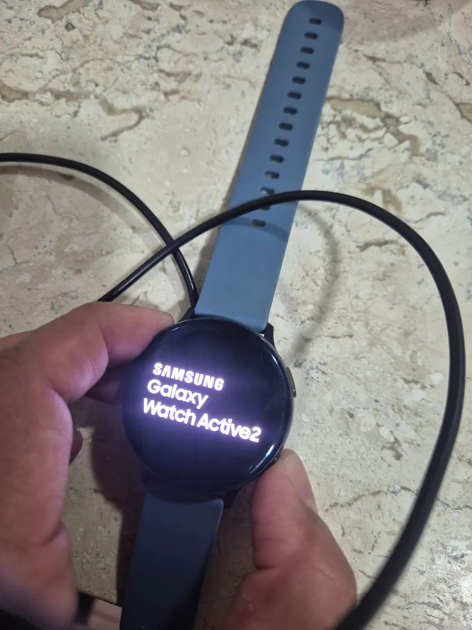 Galaxy Watch Active 2 original + caixa e carregador - ótimo estado - Foto 4