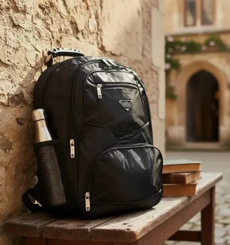 Mochila Preta Unissex - Foto 4