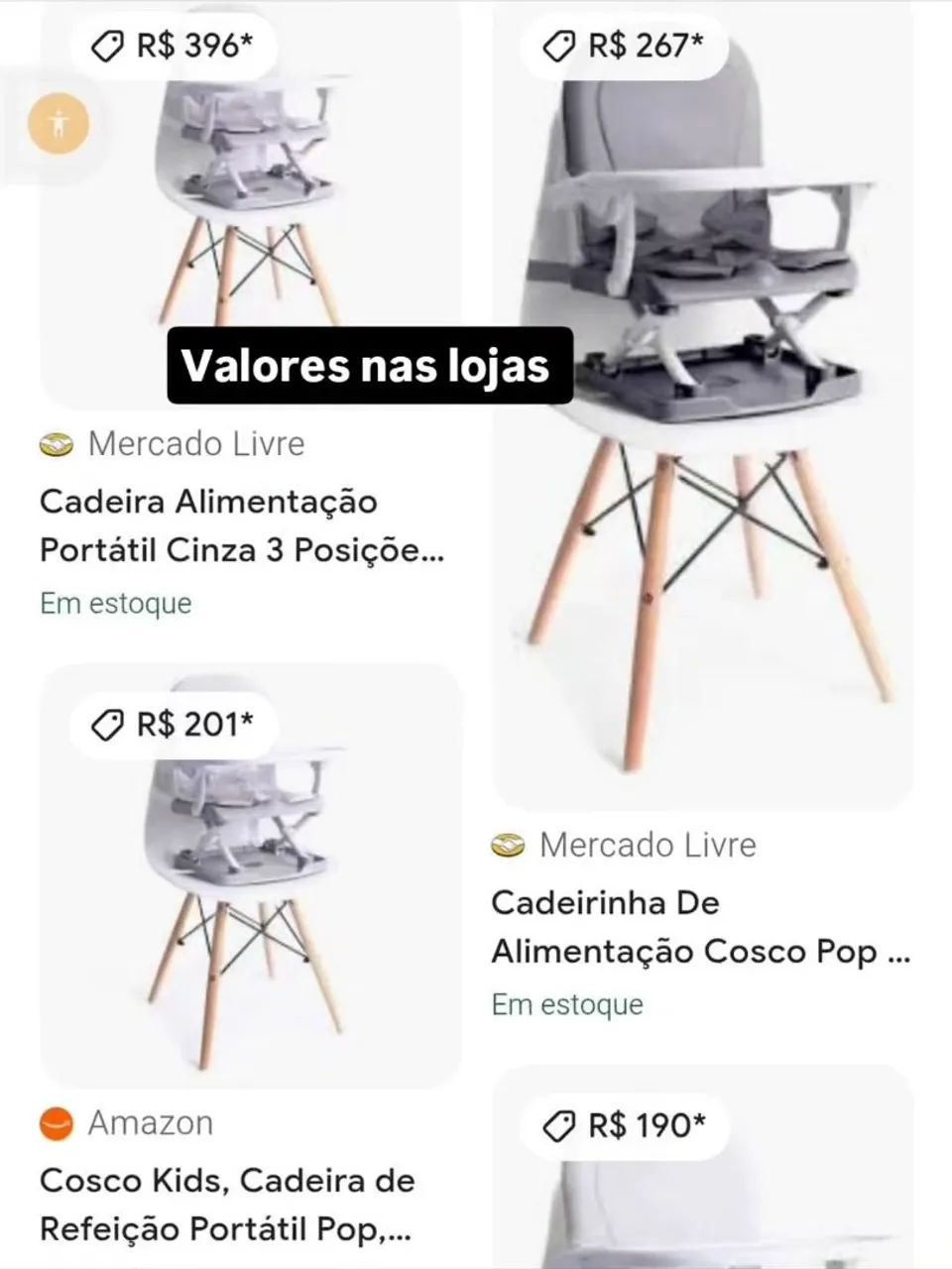 Cadeira de alimentação portátil NOVA - Foto 2