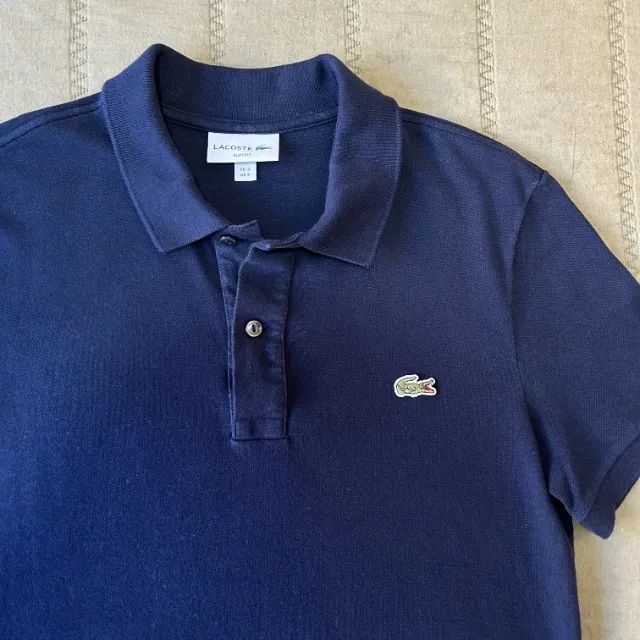 camisa polo azul lacoste - Foto 3