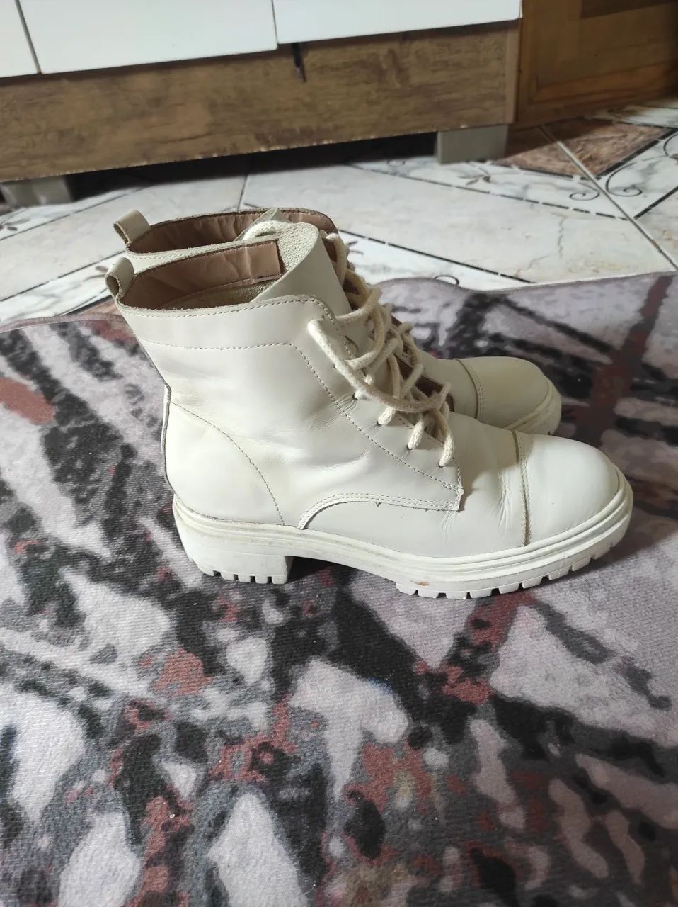 Bota coturno sonho dos pés n:35 forma grande  - Foto 2