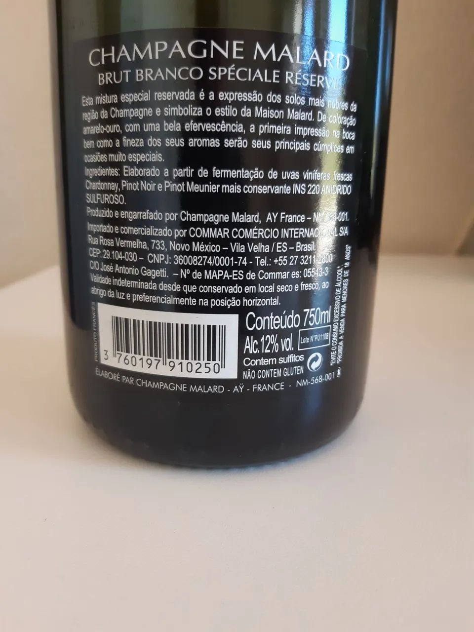 Champagne Malard speciale reserve brut - Foto 2