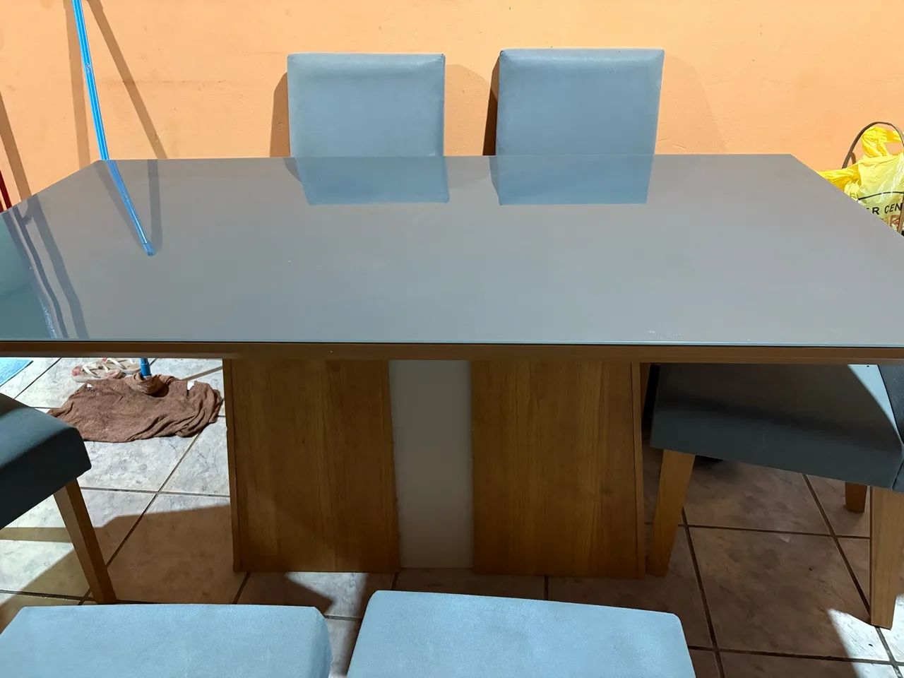 Mesa com 8 Cadeiras