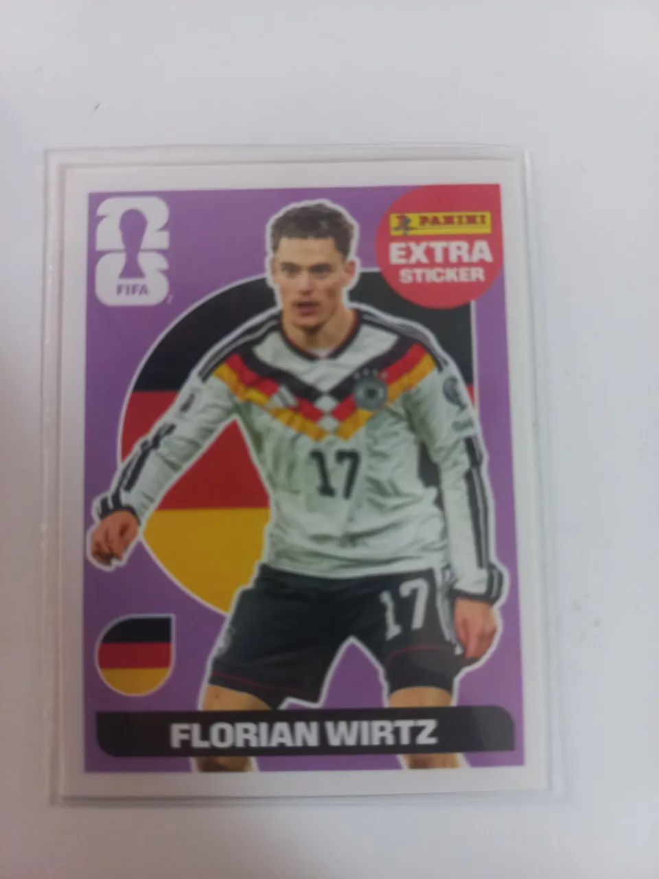 Figurinha copa legend extra sticker